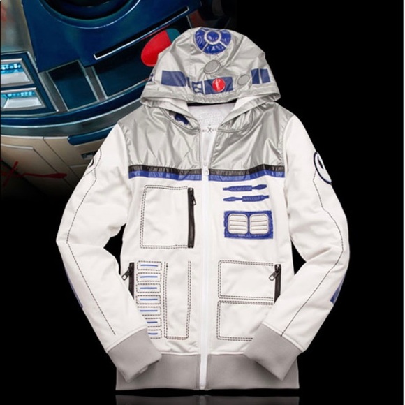 Marc Ecko Star Wars R2D2 Hooded Jacket - Picture 14 of 16